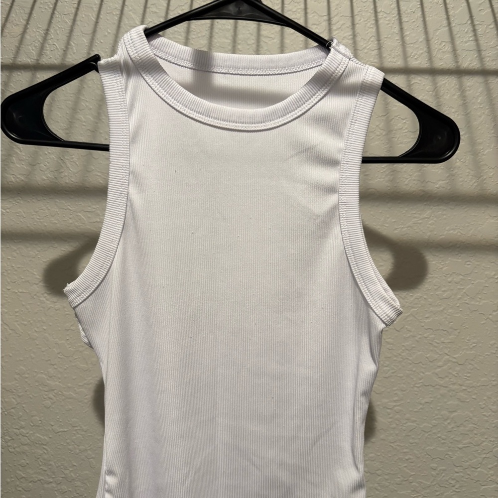 White Sleeveless Women's Top